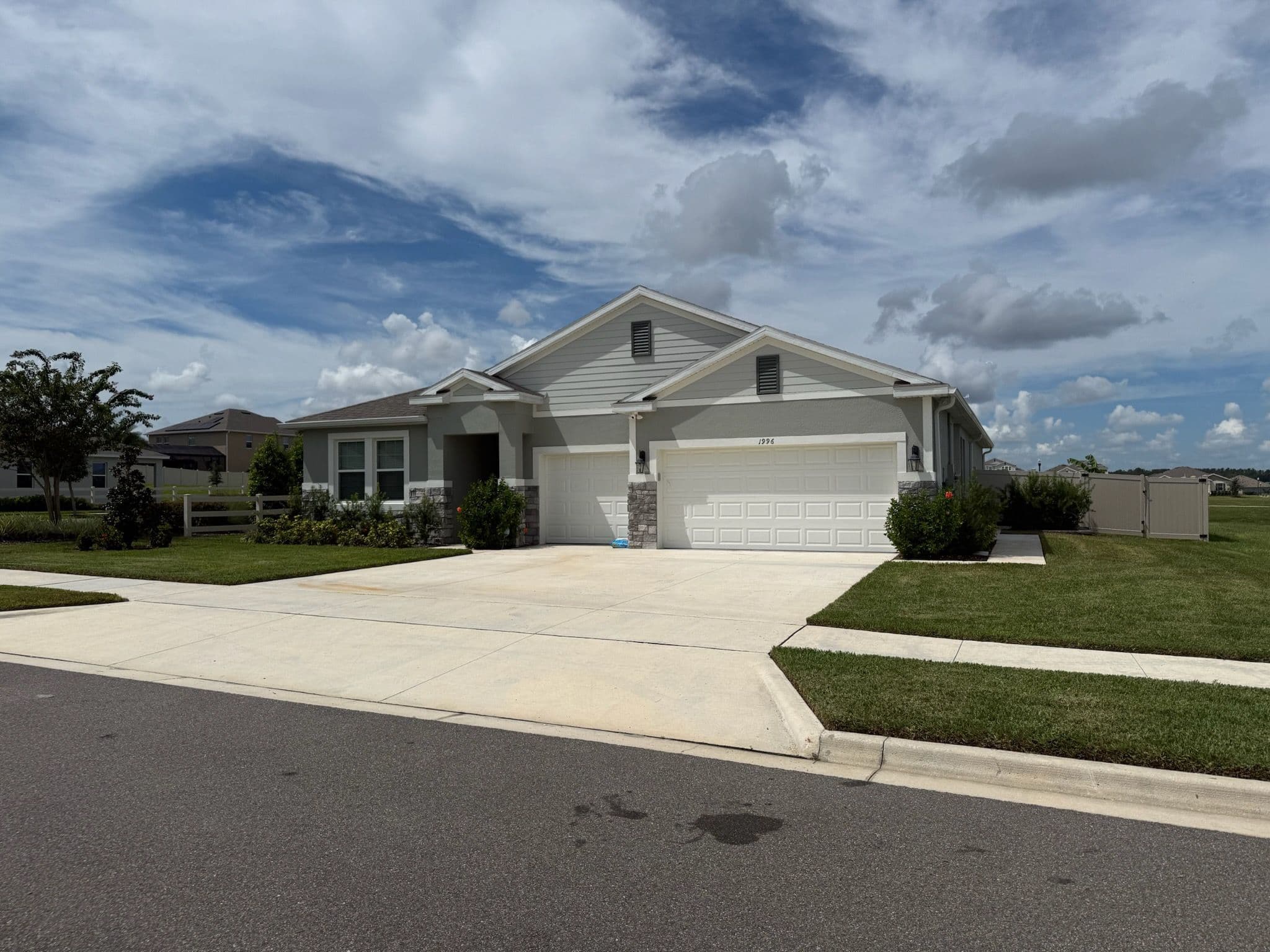 Project Enhancing Curb Appeal with Lush Lawns in Winter Garden image