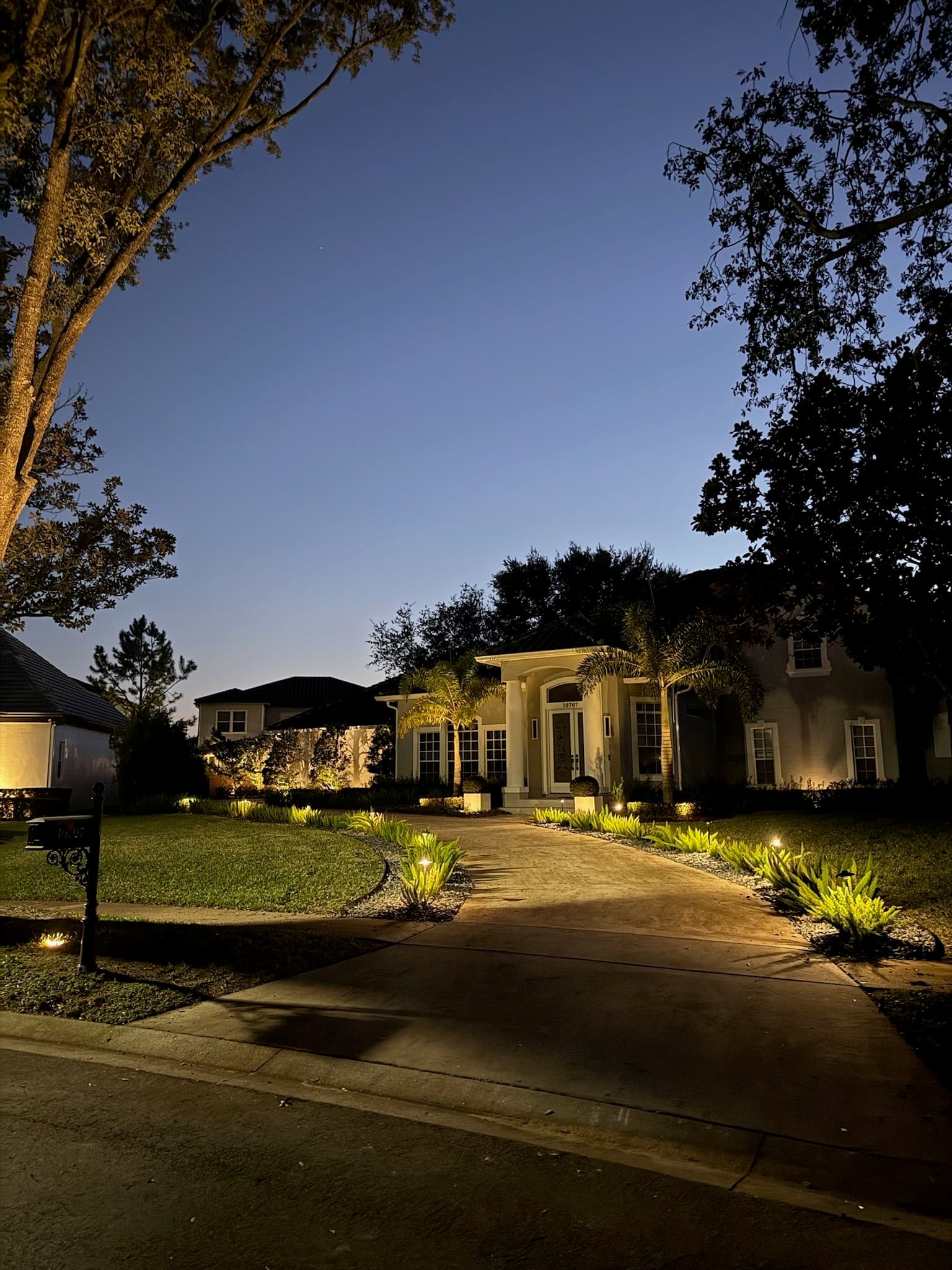 Ambient Landscape Lighting Enhancement in Windermere image