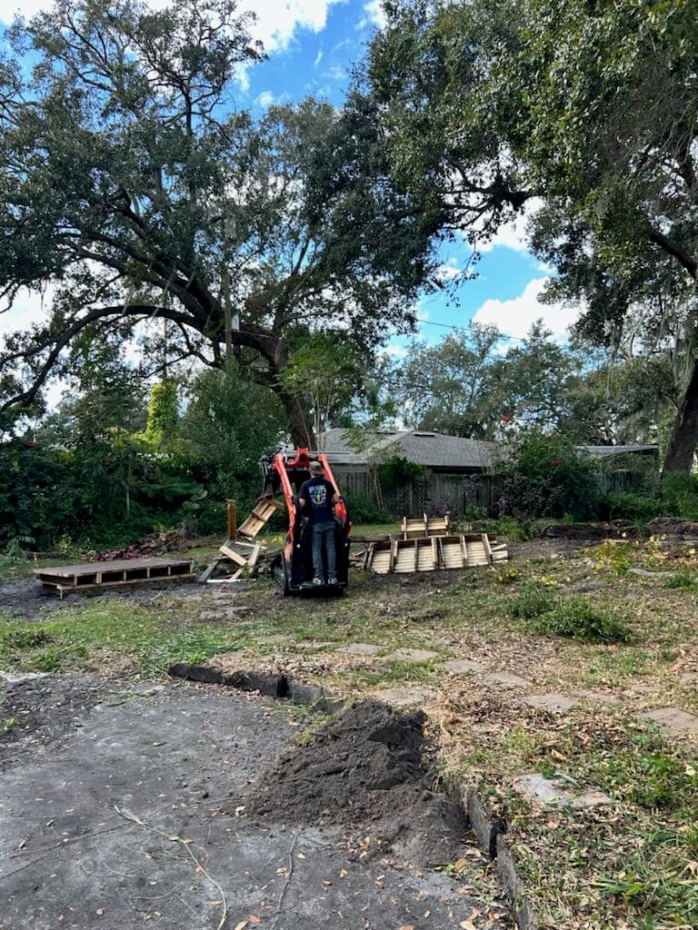 Project Deck Removal and Land Clearing in Winter Garden FL image